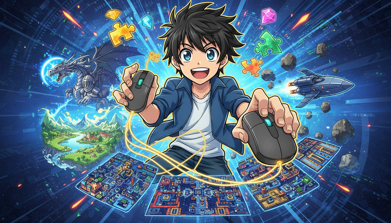まとめ：マウスだけで豊かなゲーム体験を
