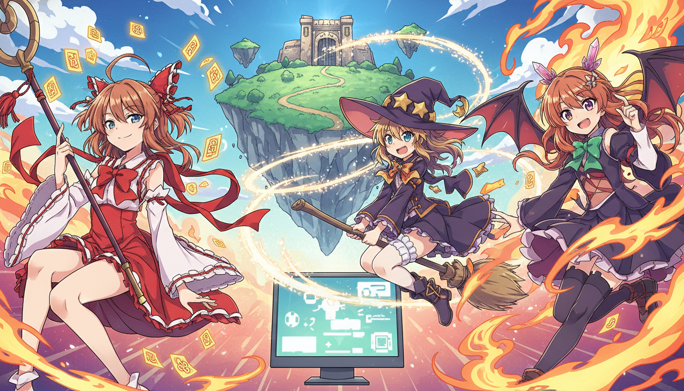 おすすめの東方放置ゲーム3選