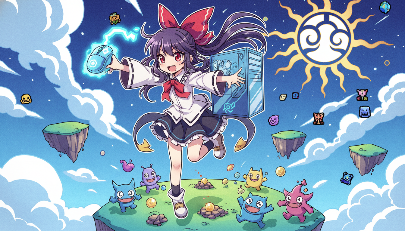PCで東方放置ゲームを遊ぶ環境について