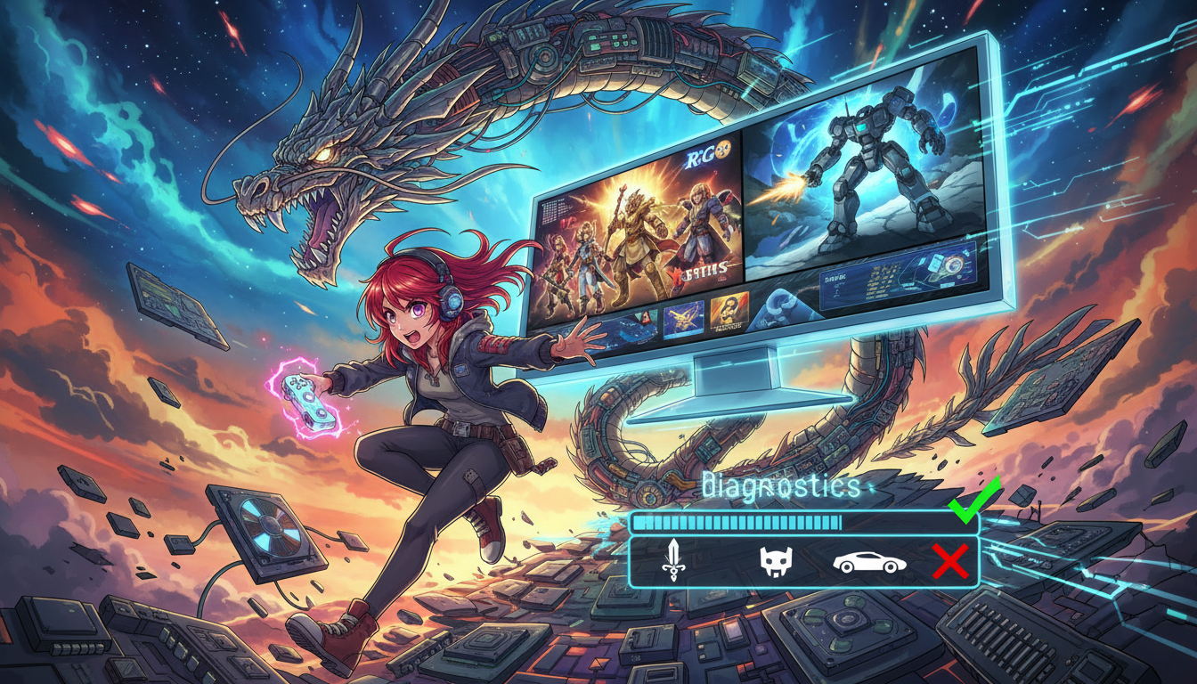 ゲーム別スペック診断の具体例