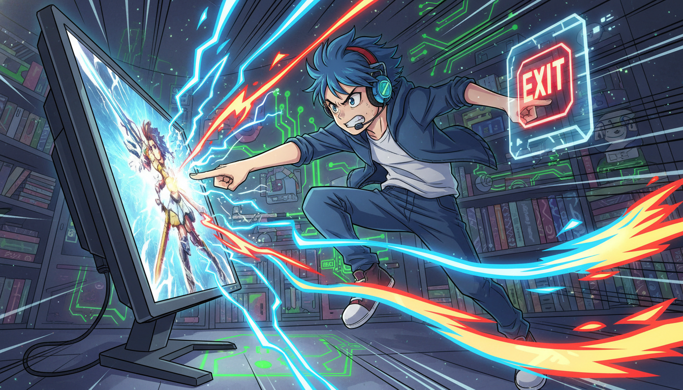 PCゲームがフリーズした時の安全な終了方法は？