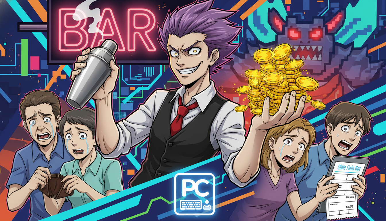 「ぼくのボッタクリBAR2」で悪徳経営を楽しもう