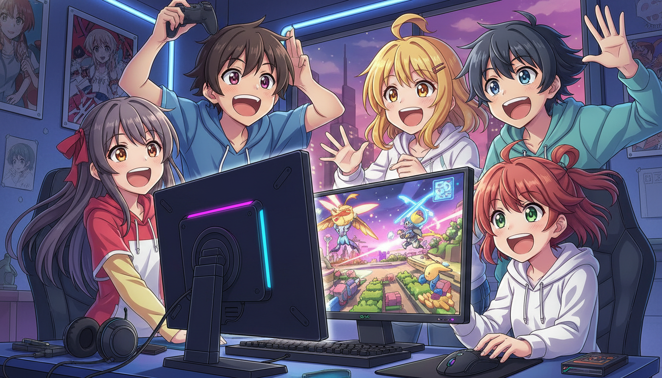 友達と遊ぶならPCの無料マルチプレイゲームが最高だよ！