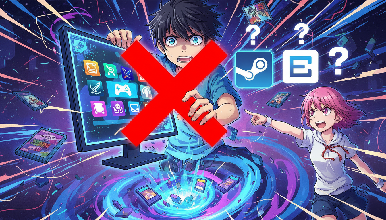 どうしてSteamなどのプラットフォームから消すべきなの?