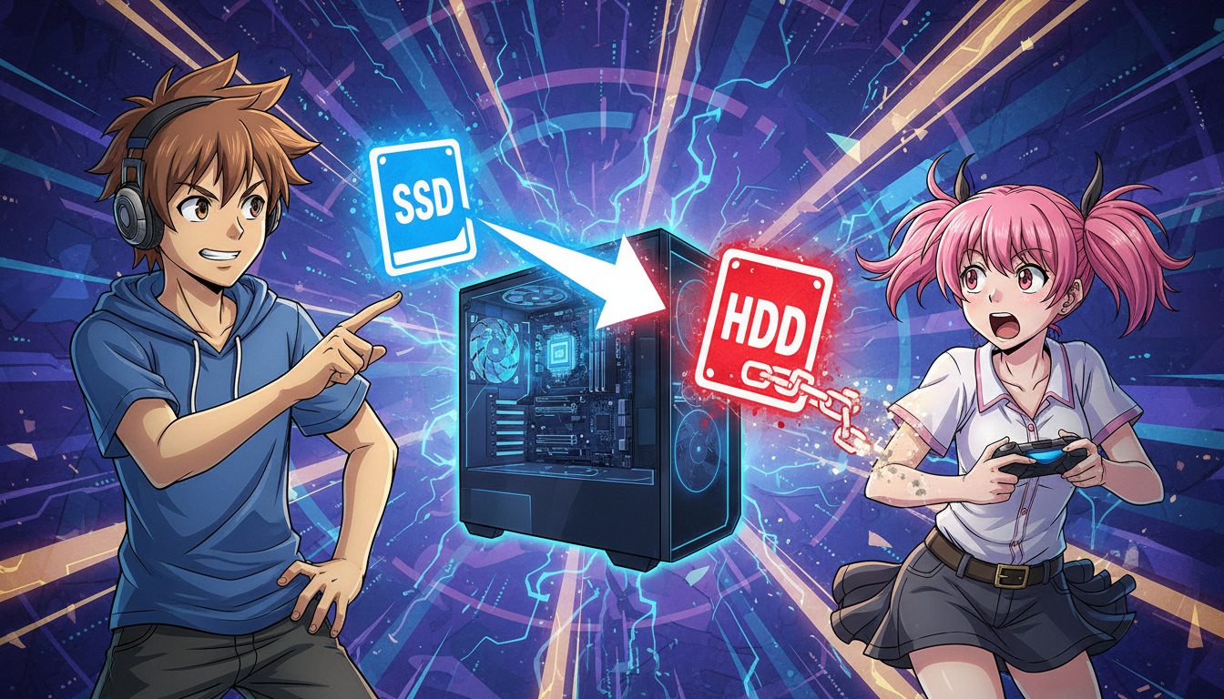 なぜゲームの保存先にSSDの別ドライブを選ぶべきなのか