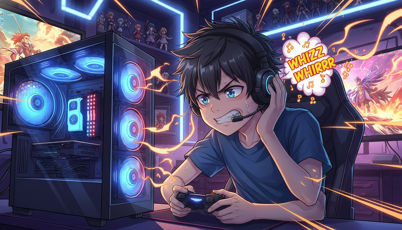なぜゲームをプレイするとファンが全力で回り出すのか