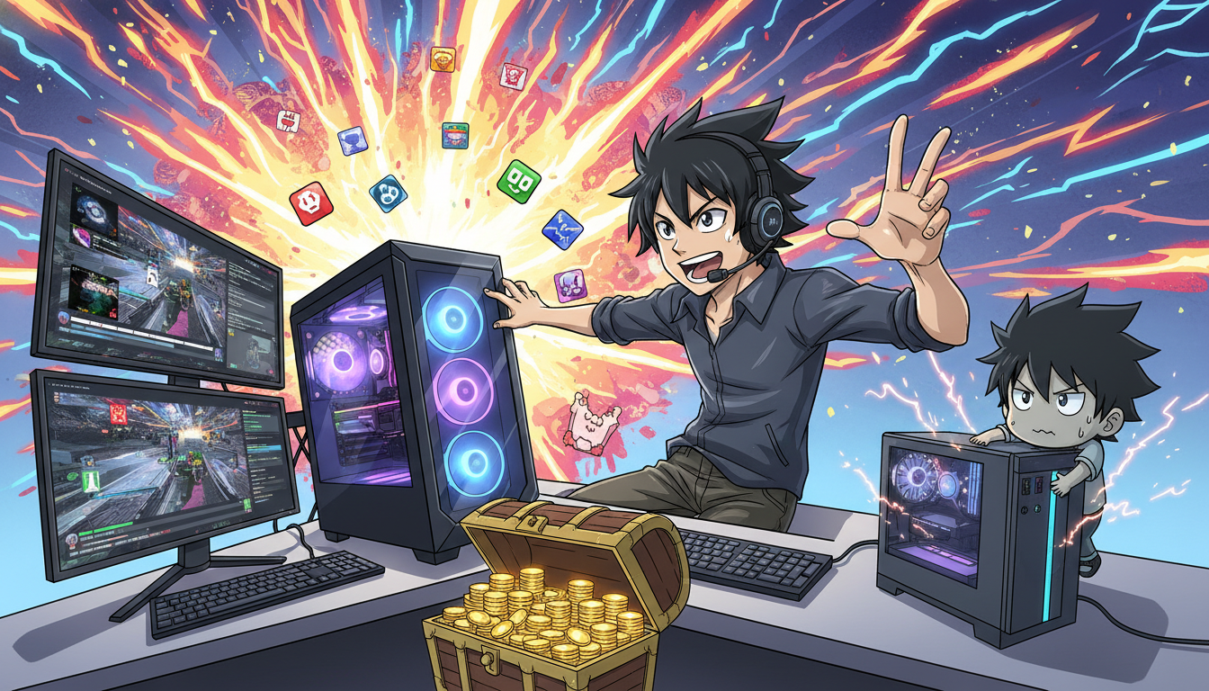 ゲーム配信にそれなりの値段のパソコンが必要な理由