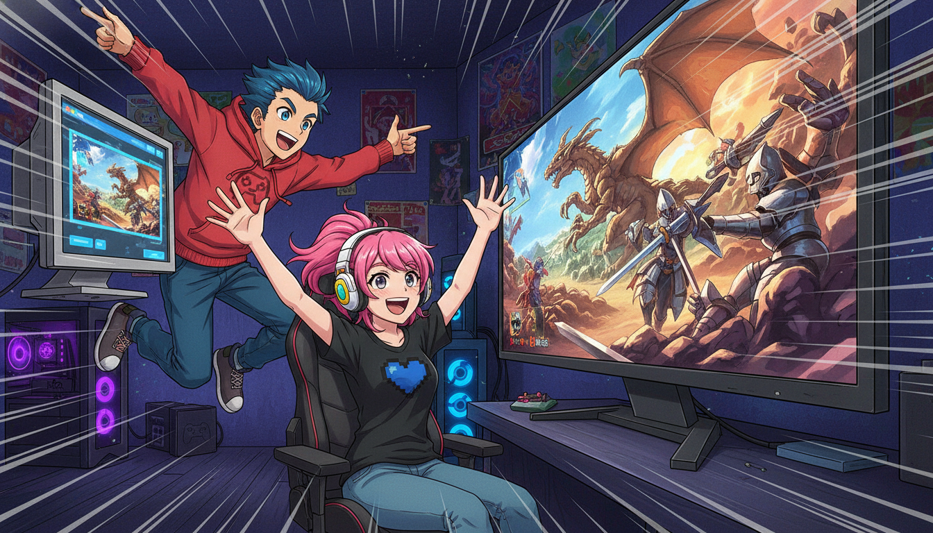PCゲームはプレイスタイルに合わせて画面モードを選ぶのが正解だよ！