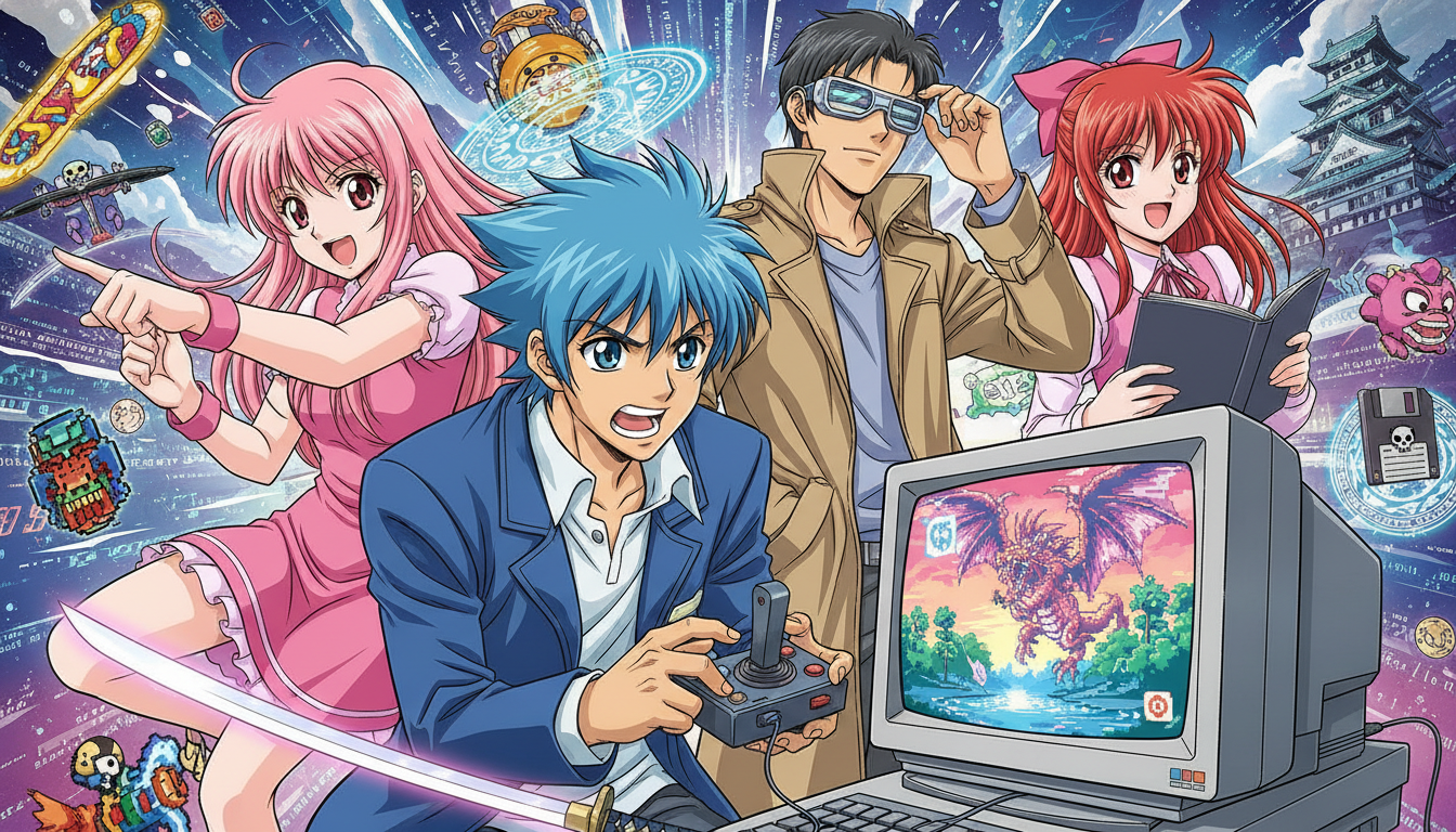 PC-98は多種多様な名作ゲームを生み出した黄金のプラットフォームだよ