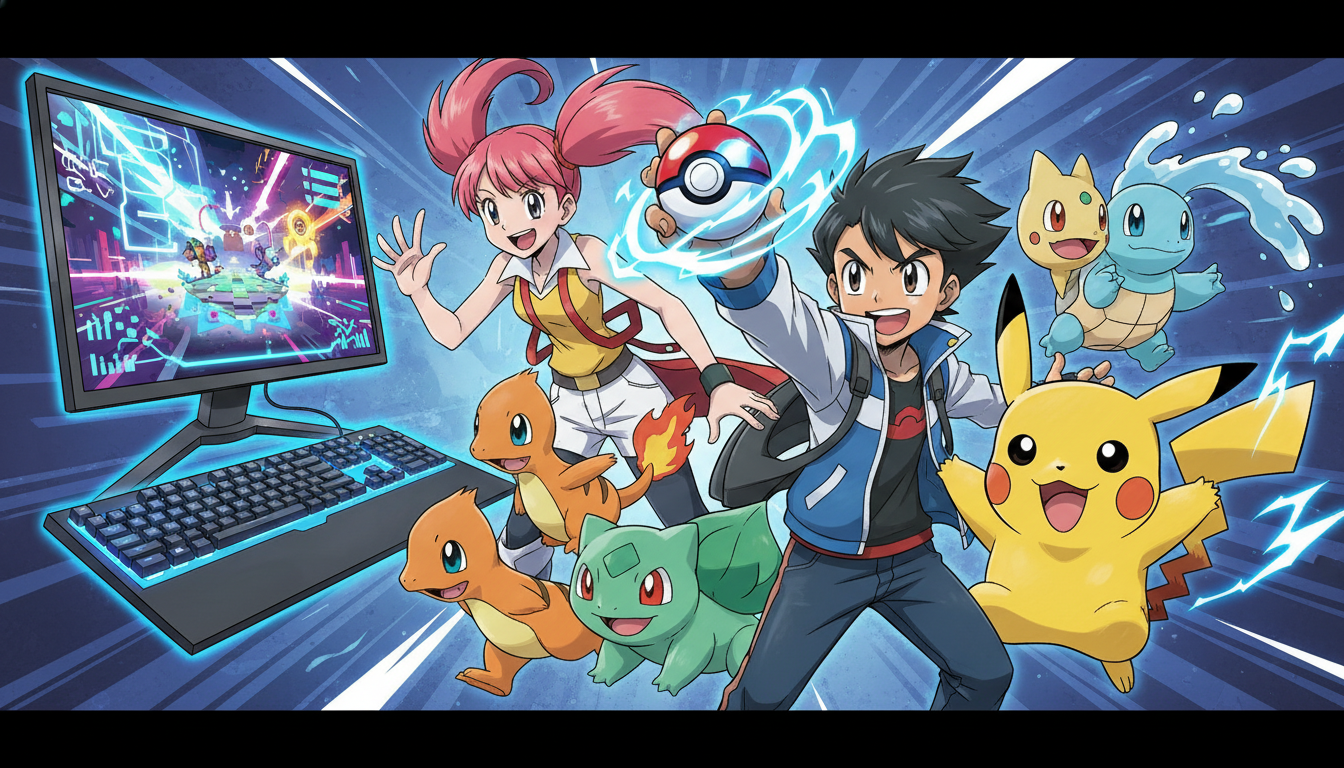 PCで遊べる無料のポケモンゲームの実態