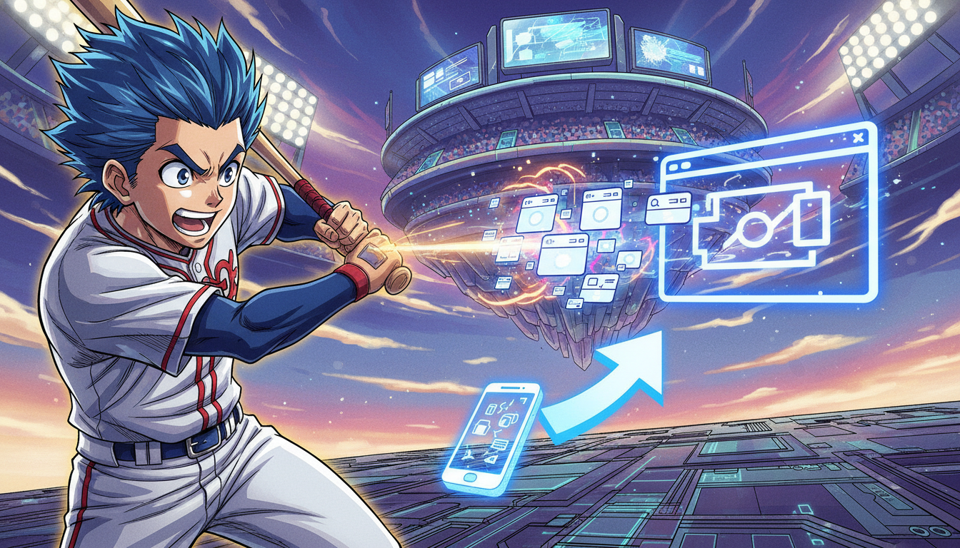 アプリよりもブラウザの野球ゲームがおすすめな理由