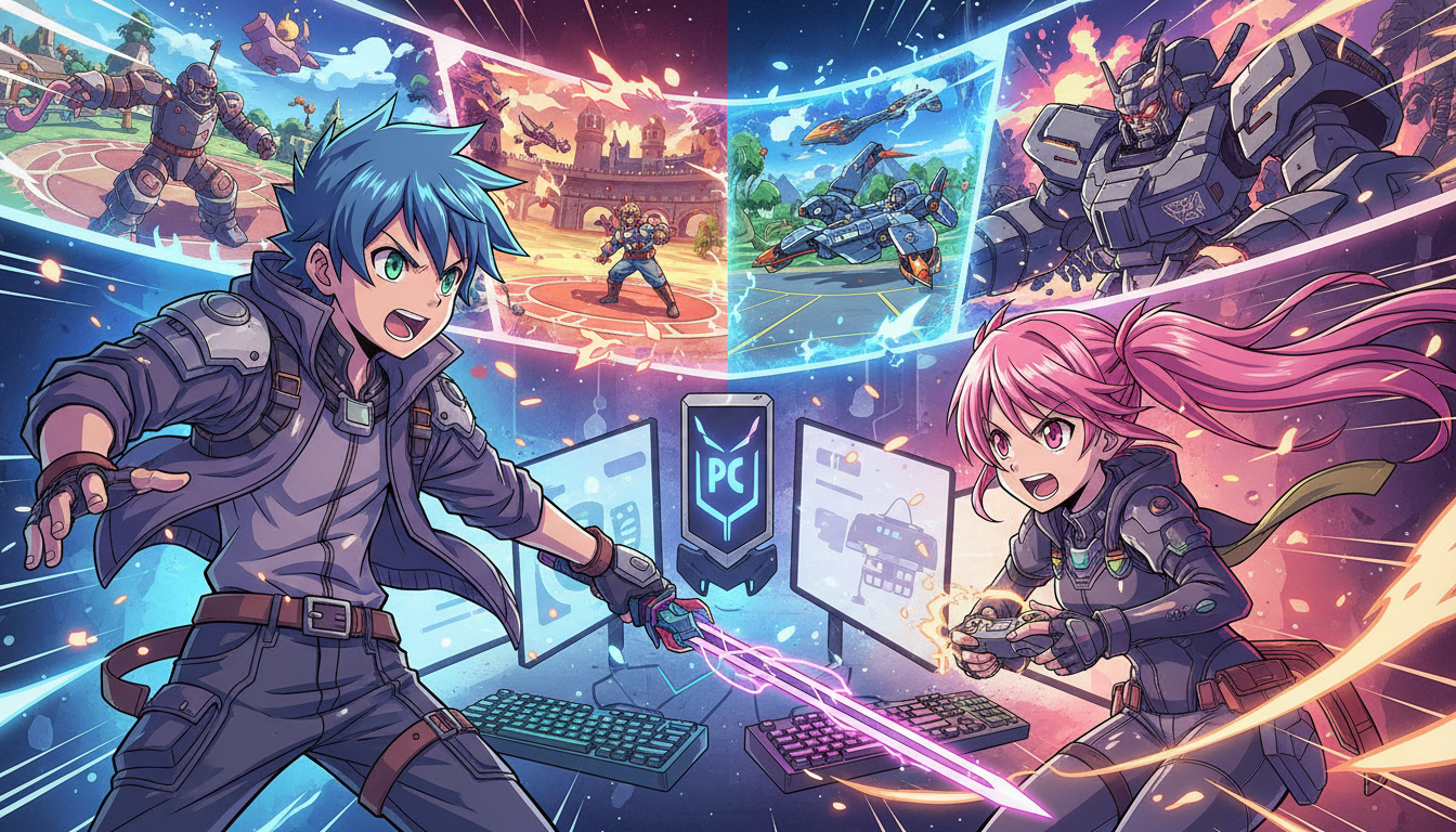 結局のところ、PCで遊べる最高の1v1ゲームはジャンルと目的で決まるんだ