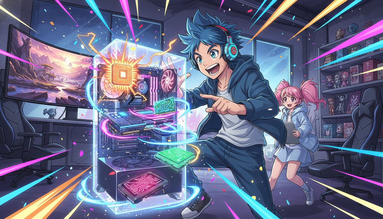 なぜそのパーツが必要なの？PCゲームを支える役割と最新トレンド