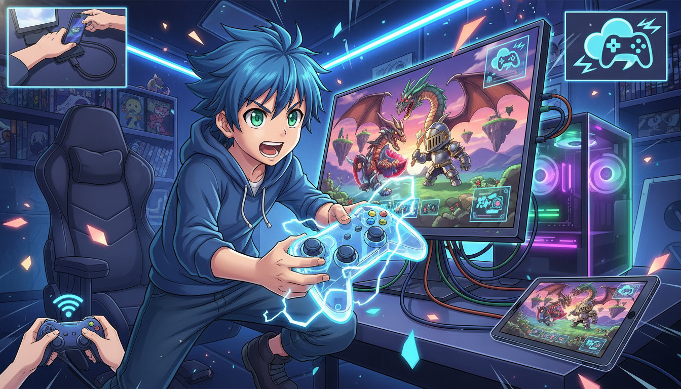 PCでスマホゲームを遊ぶ4つの代表的な手段