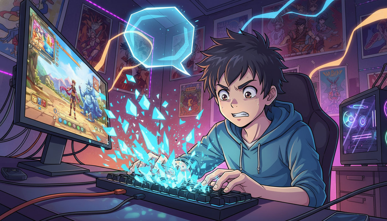 なぜゲーム中に突然文字入力モードになってしまうのか？