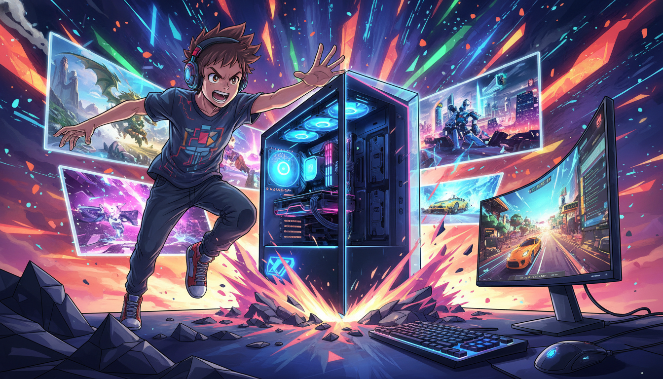 PCゲームにはなぜ専用のスペックが求められるのか？