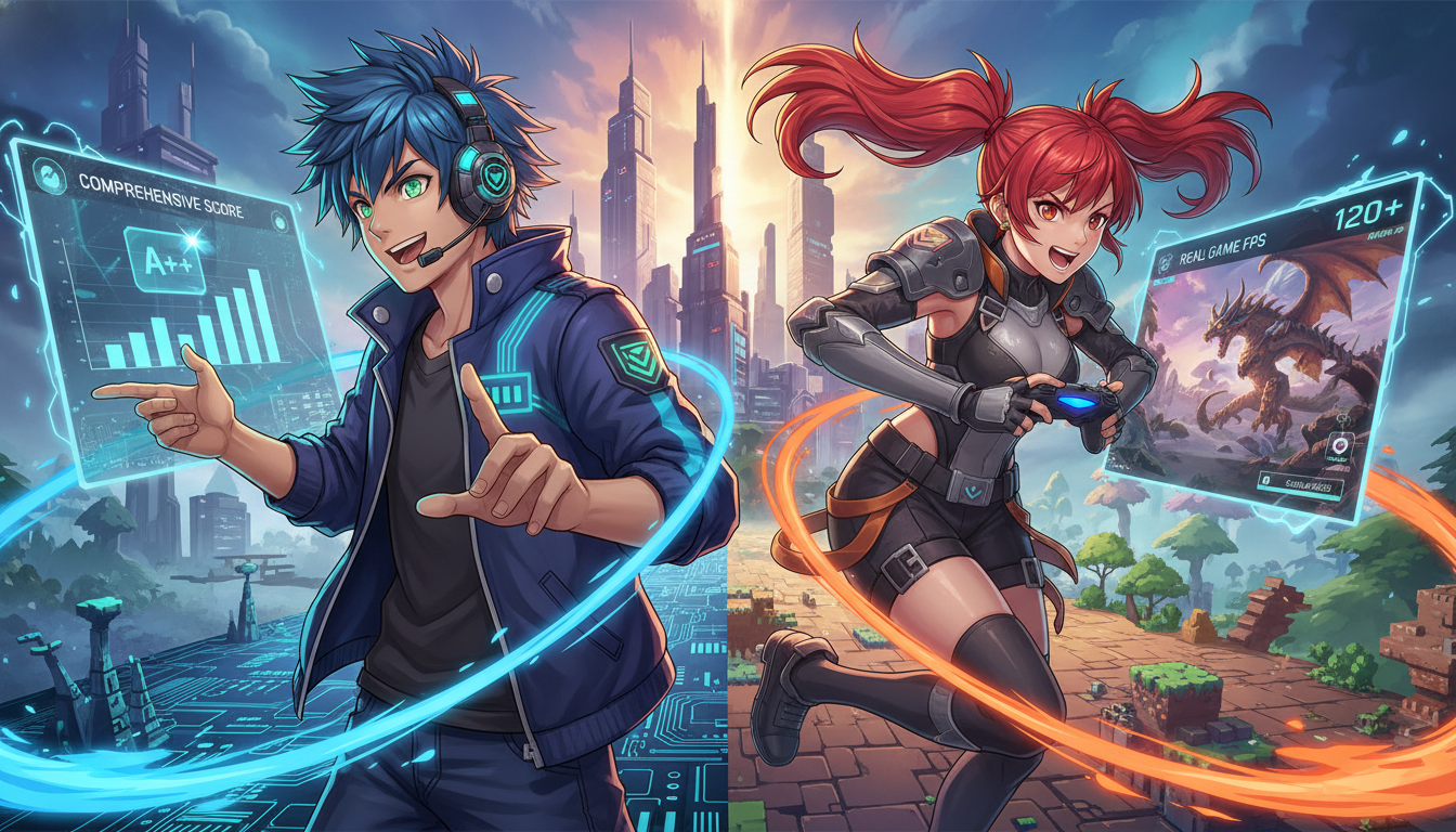 PCの性能テストは「総合スコア」と「実ゲーム計測」の2本立てがベスト！