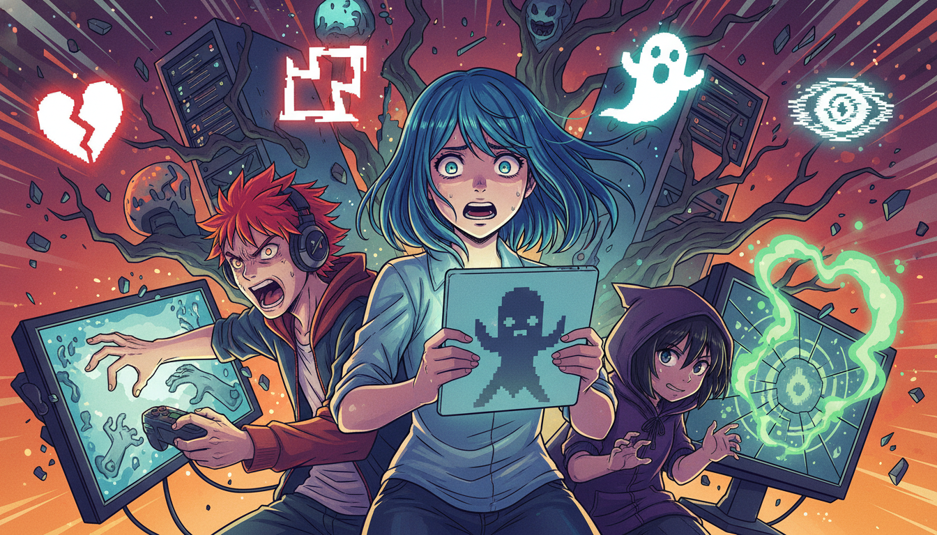 無料で遊べるPCホラーゲームは大きく分けて3種類！