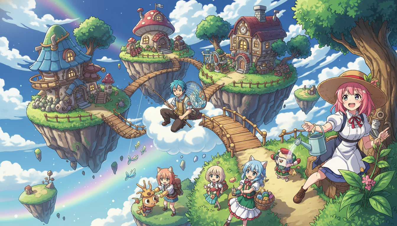 PCで遊べるスローライフ・箱庭系ゲームは充実しているの？