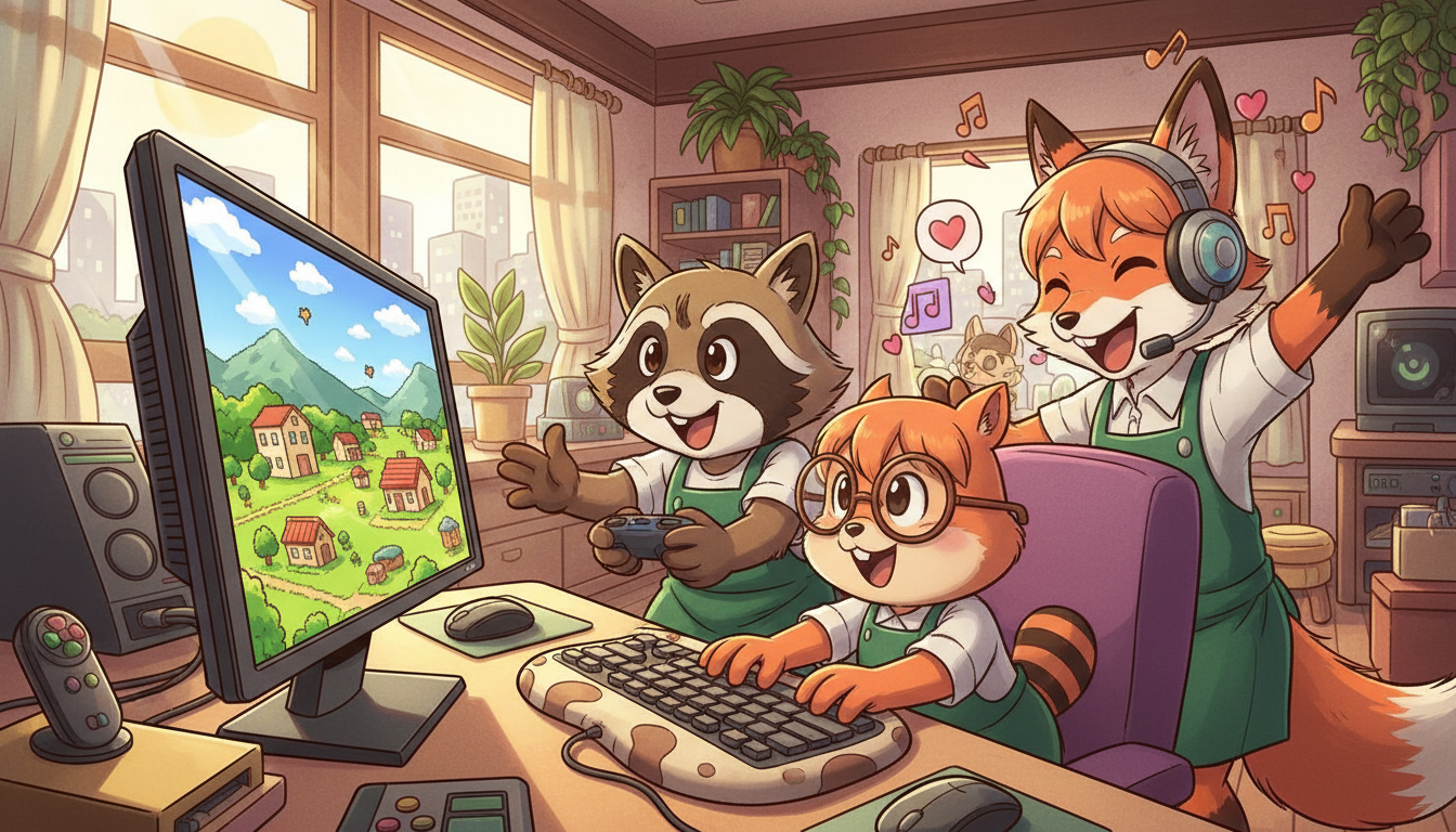 PC向けの生活シミュレーションゲームが増えている理由は？