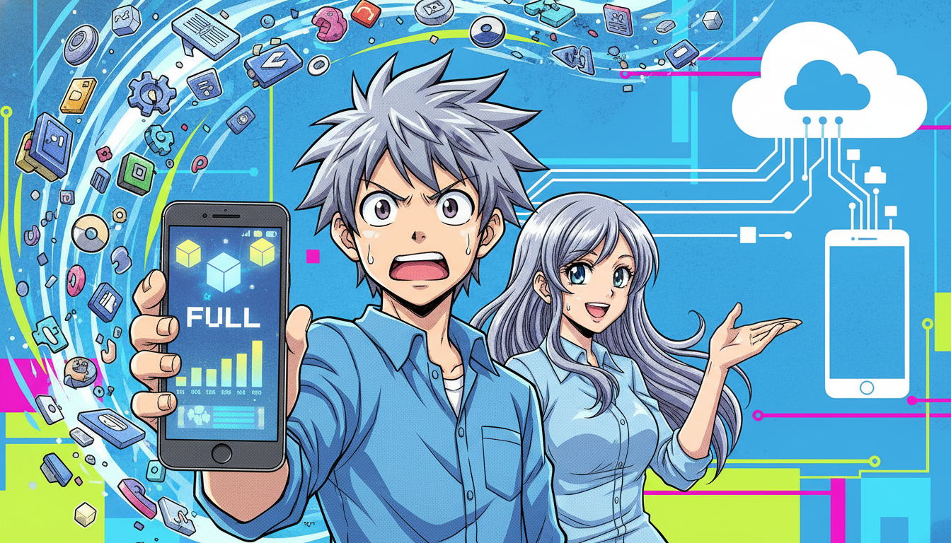 不要なデータとアプリを整理してクラウドを活用しよう