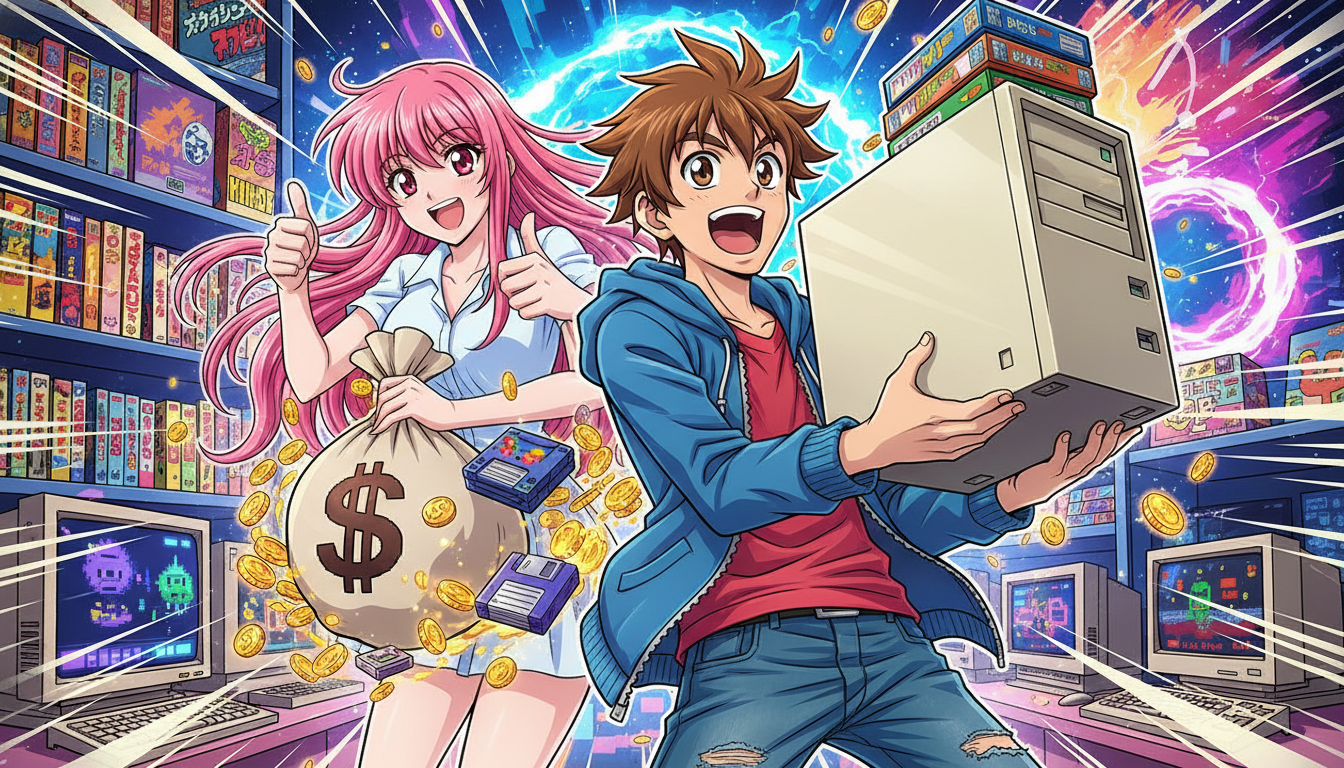 古いPCゲームは需要アリ！専門業者への買取依頼が大正解