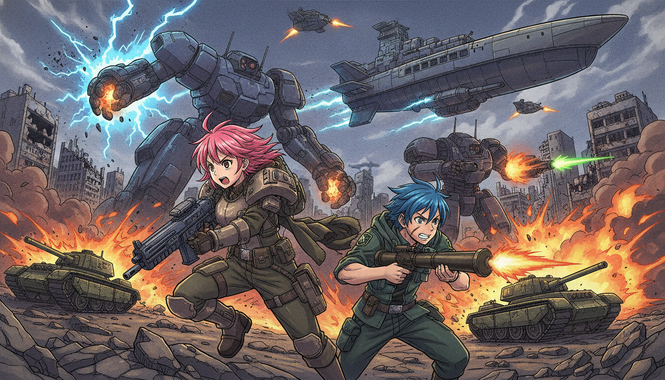 PCで遊べる無料の戦争ゲームは、大作から手軽なものまで選び放題だよ!