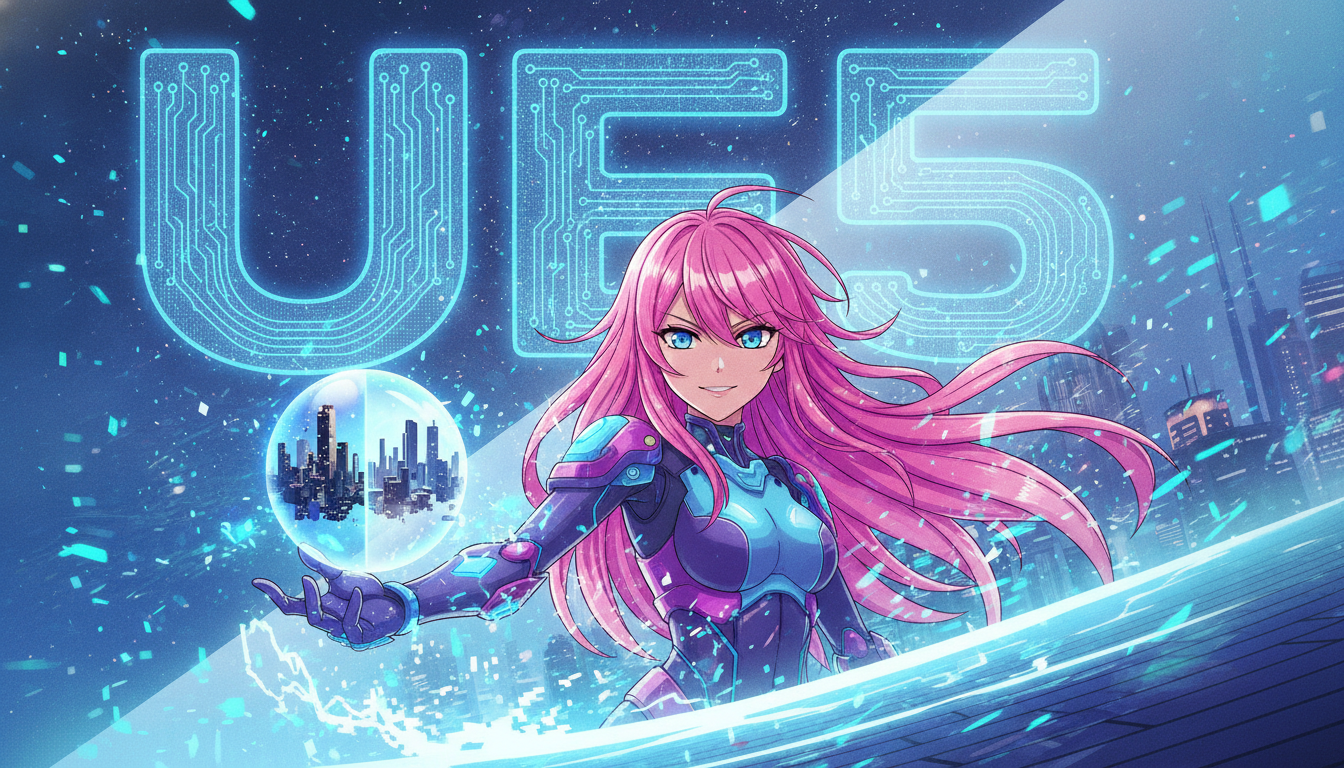 UE5の次世代技術！超高画質と軽さを両立するスゴい機能