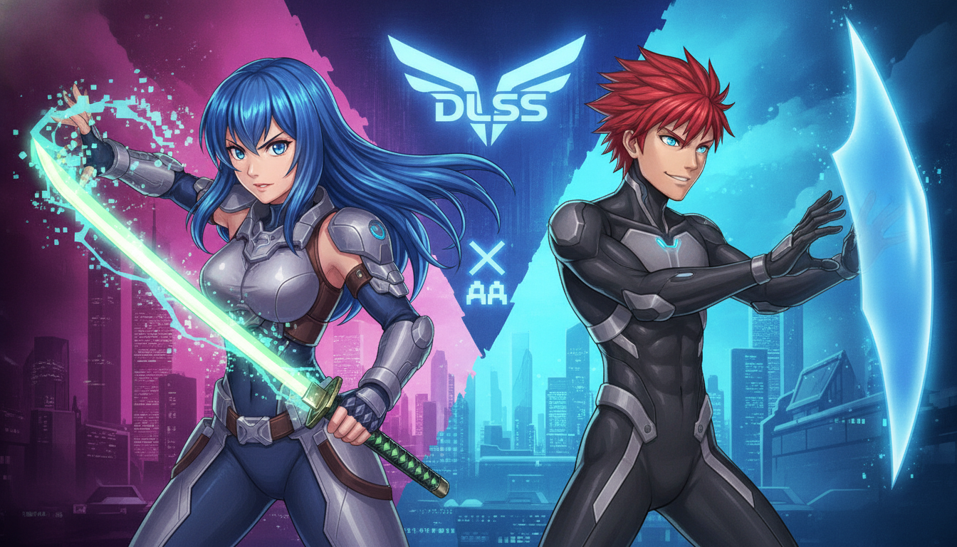 DLSS優先でアンチエイリアスはオフが基本の設定！