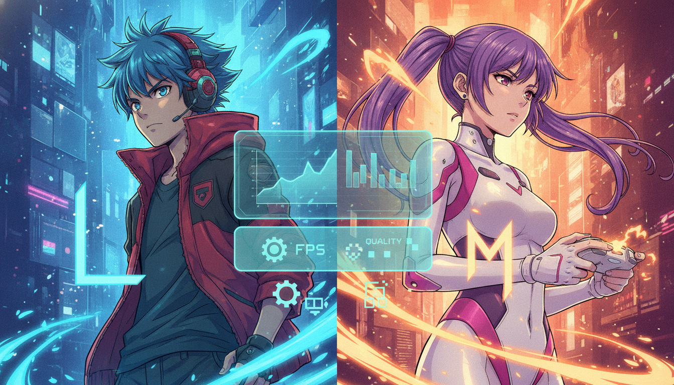 なぜMとLで画質やfpsに違いが出るの？