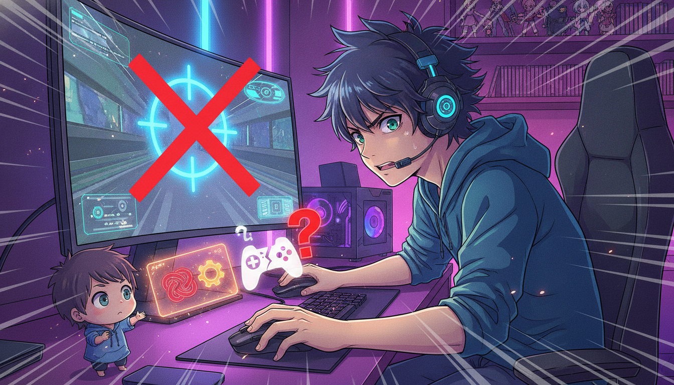PC版Apexでエイムアシストが効かない原因は「認識ミス」と「設定」にある