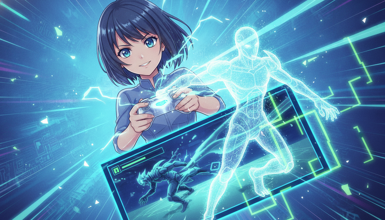 AIがフレームを自動生成してゲームをヌルヌルにする技術だよ
