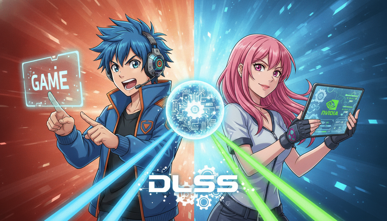 DLSSの設定はゲーム内とNVIDIAアプリの2本立てで決まり！