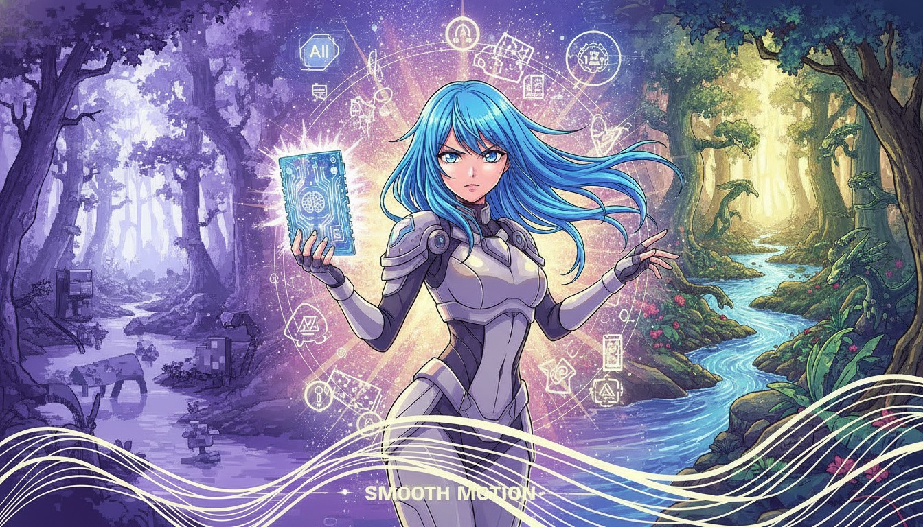 画質と滑らかさを両立する魔法のAI技術