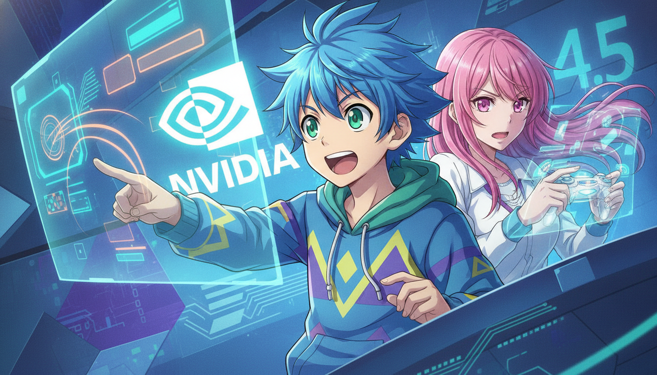 設定はNVIDIA Appの「グラフィックス」タブから行うのが基本だよ