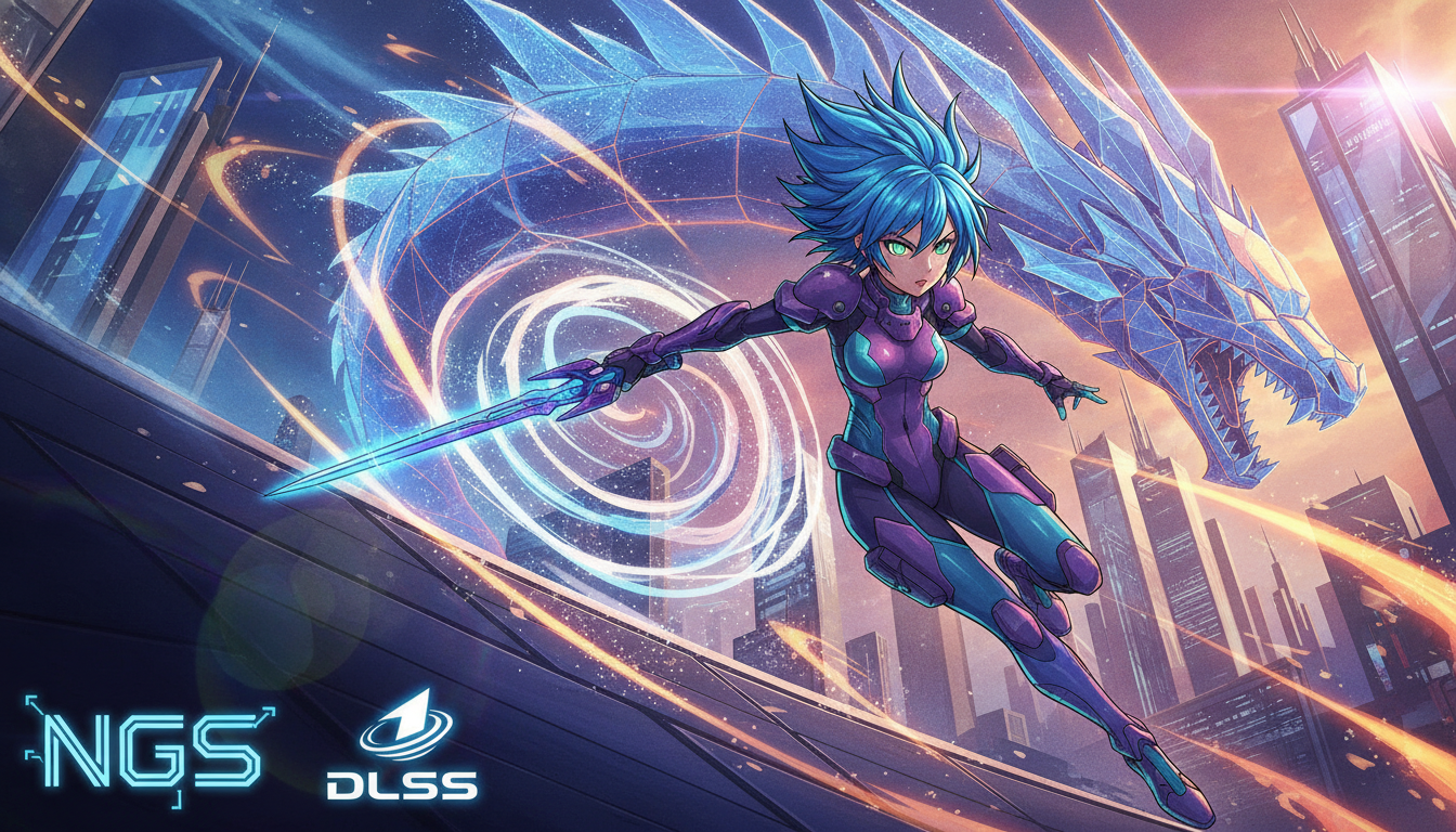 NGS公式にはレイトレーシング機能はないけど、DLSS対応で超快適に！