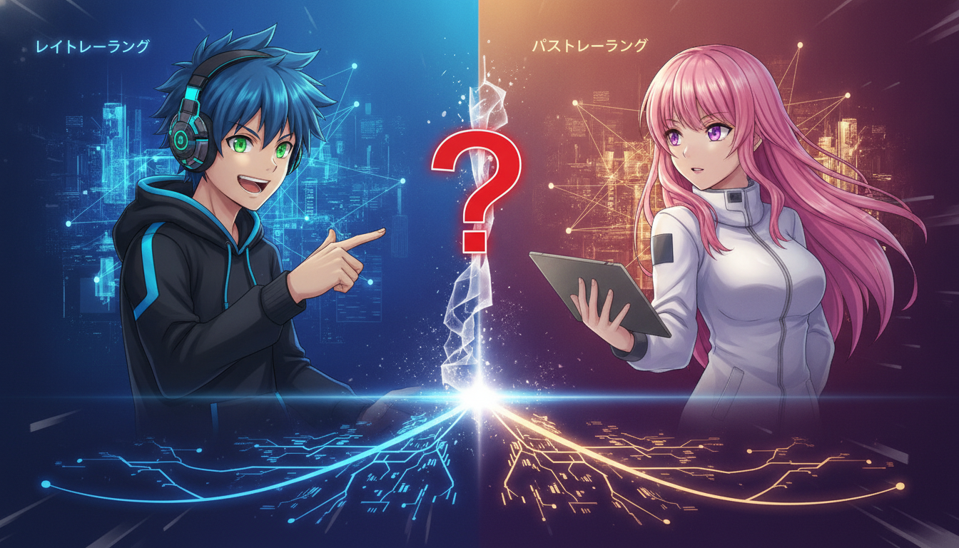 光の経路を「どこまで計算するか」が最大のポイント
