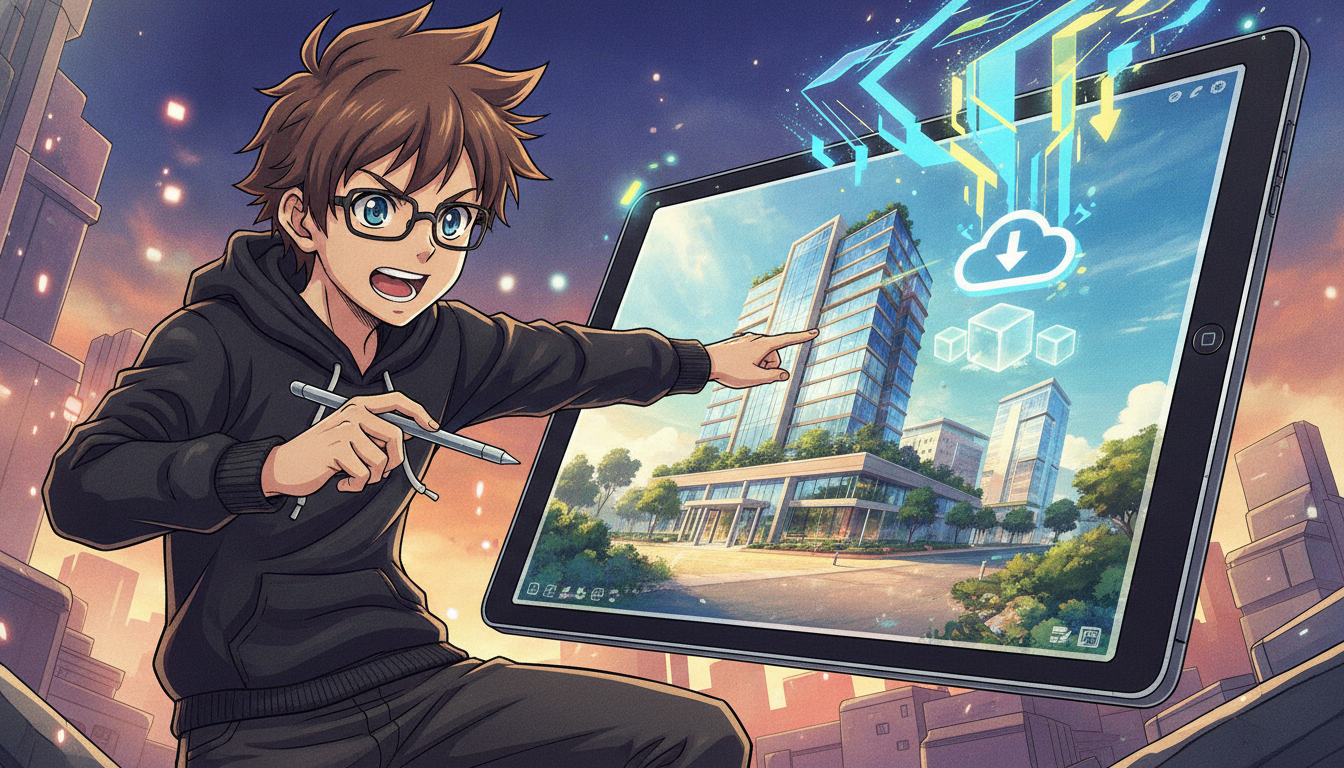 Lumionのレンダー設定はダウンロードして簡単に使い回せるよ