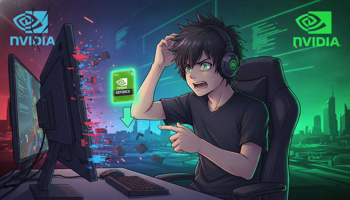 NVIDIA公式サイトから旧バージョンをダウンロードしてクリーンインストールしよう