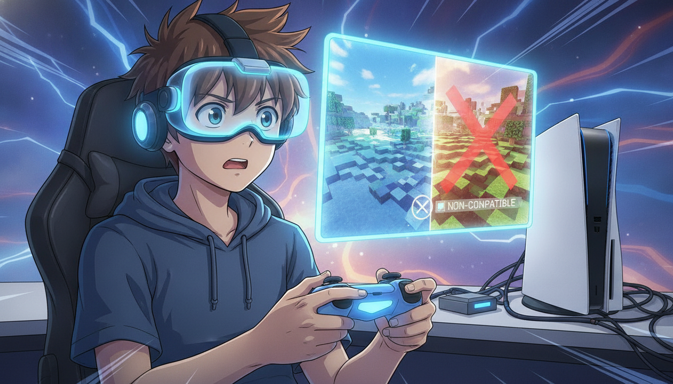 2026年現在、PS5版マイクラのレイトレーシングは非対応だよ