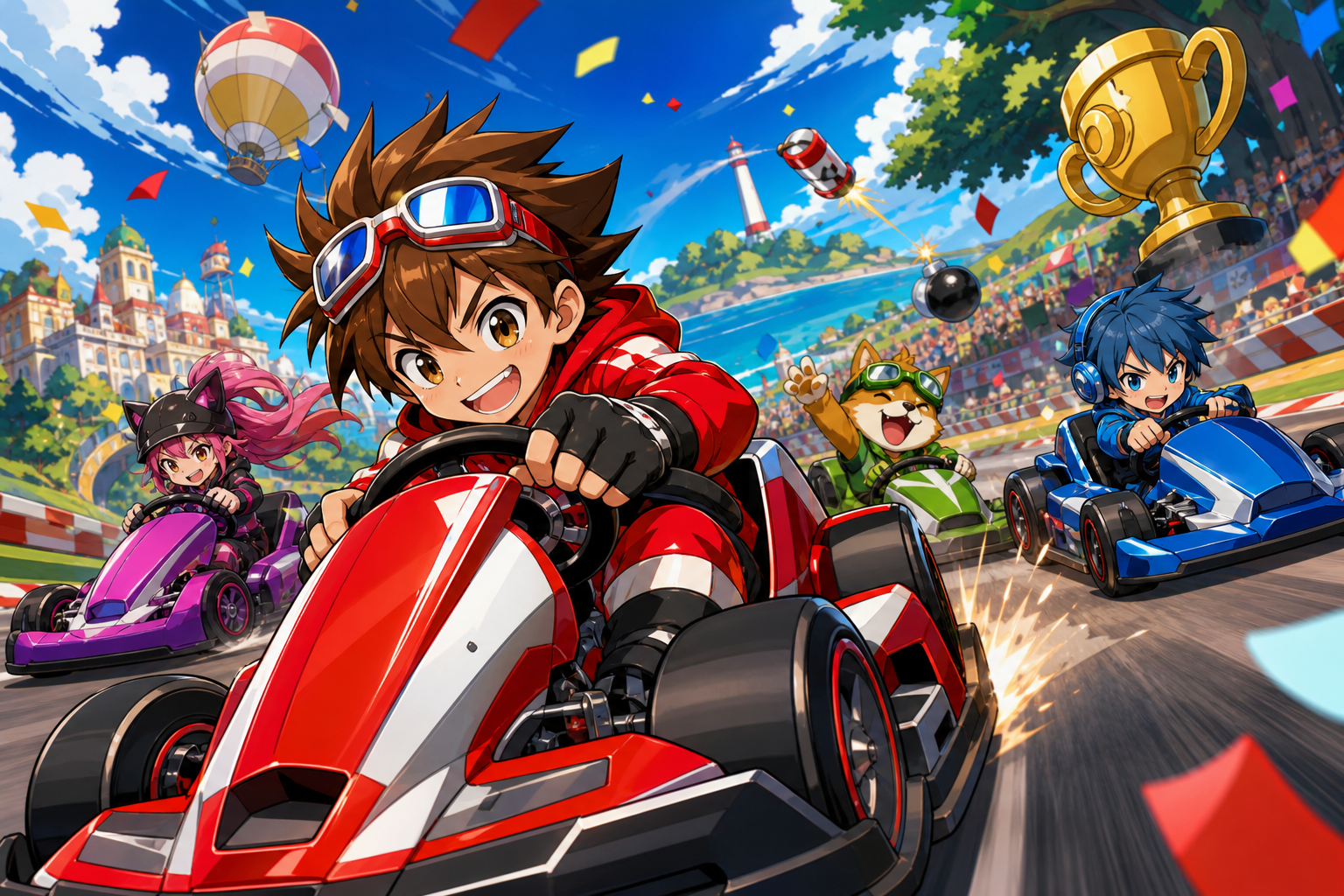 世界中で愛される伝説のカジュアルレースゲーム