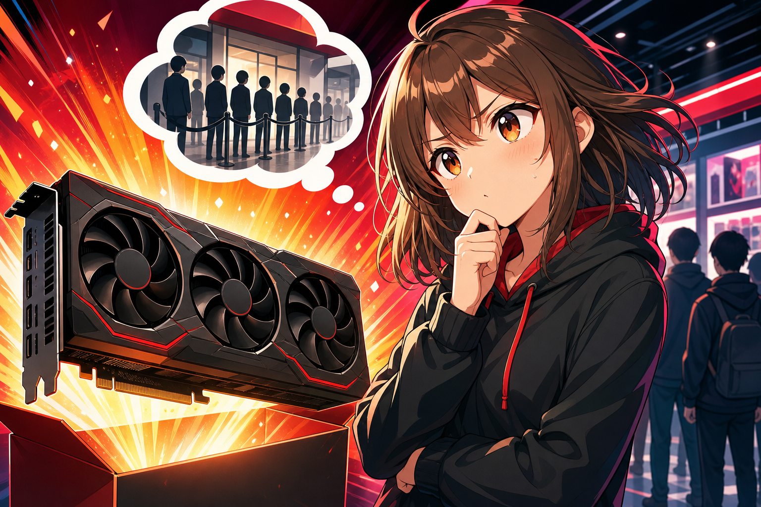 なぜ店頭ですぐに買えずに抽選になるの？