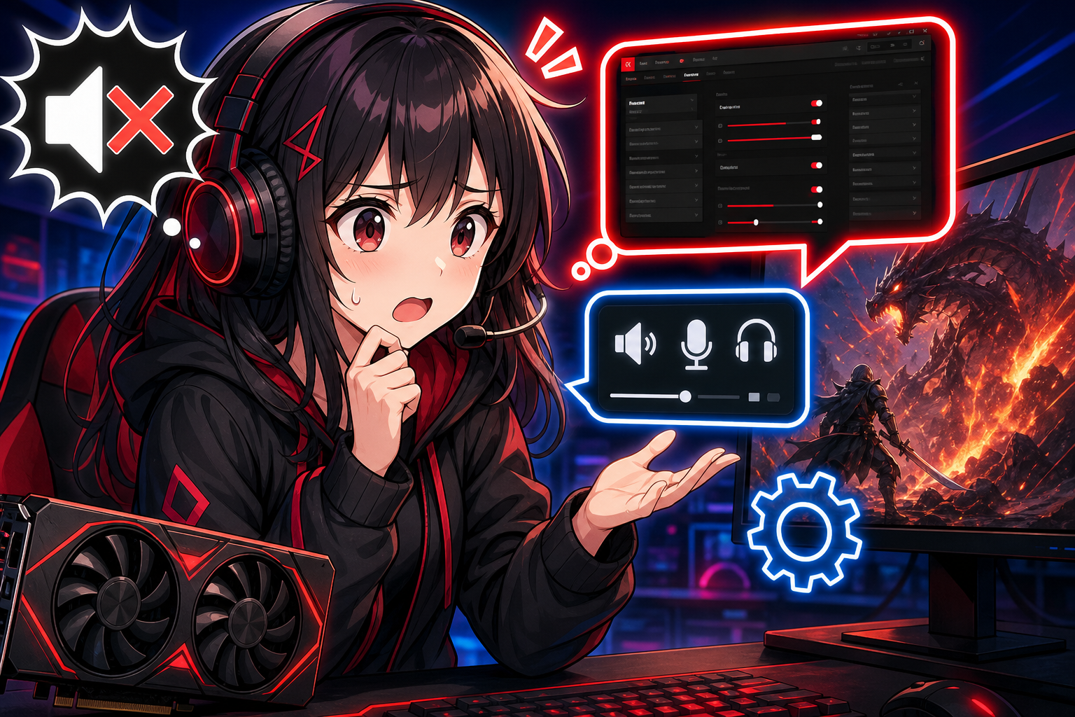 設定画面の確認とWindowsのデバイス見直しで解決できるよ!