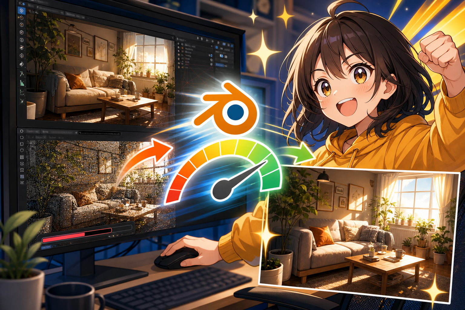 そもそも設定を変えるだけで速度が変わる理由は？