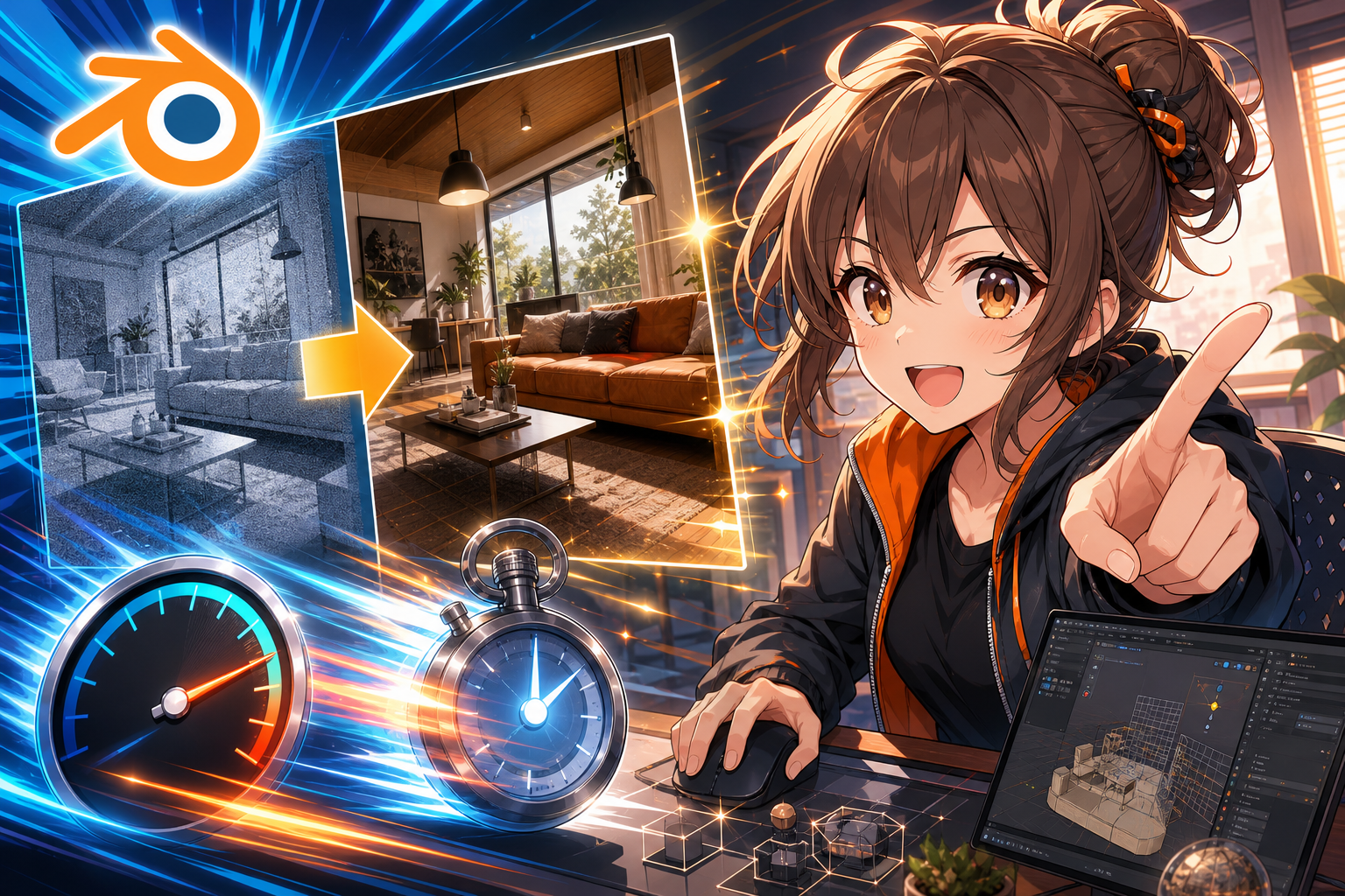 今すぐできる！Cyclesを爆速にする5つのテクニック