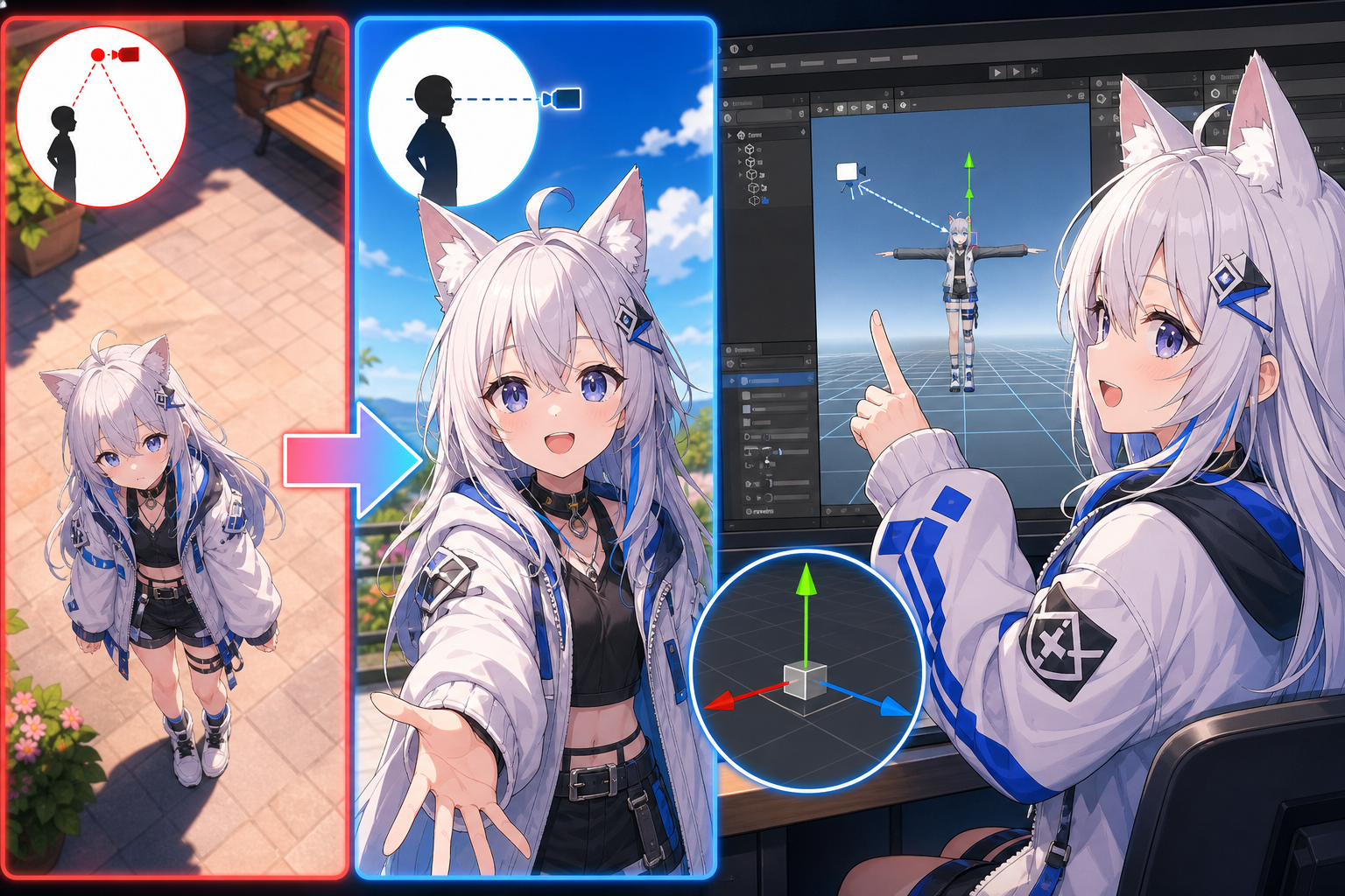 Unityで正しい視点に直すための具体的なステップ