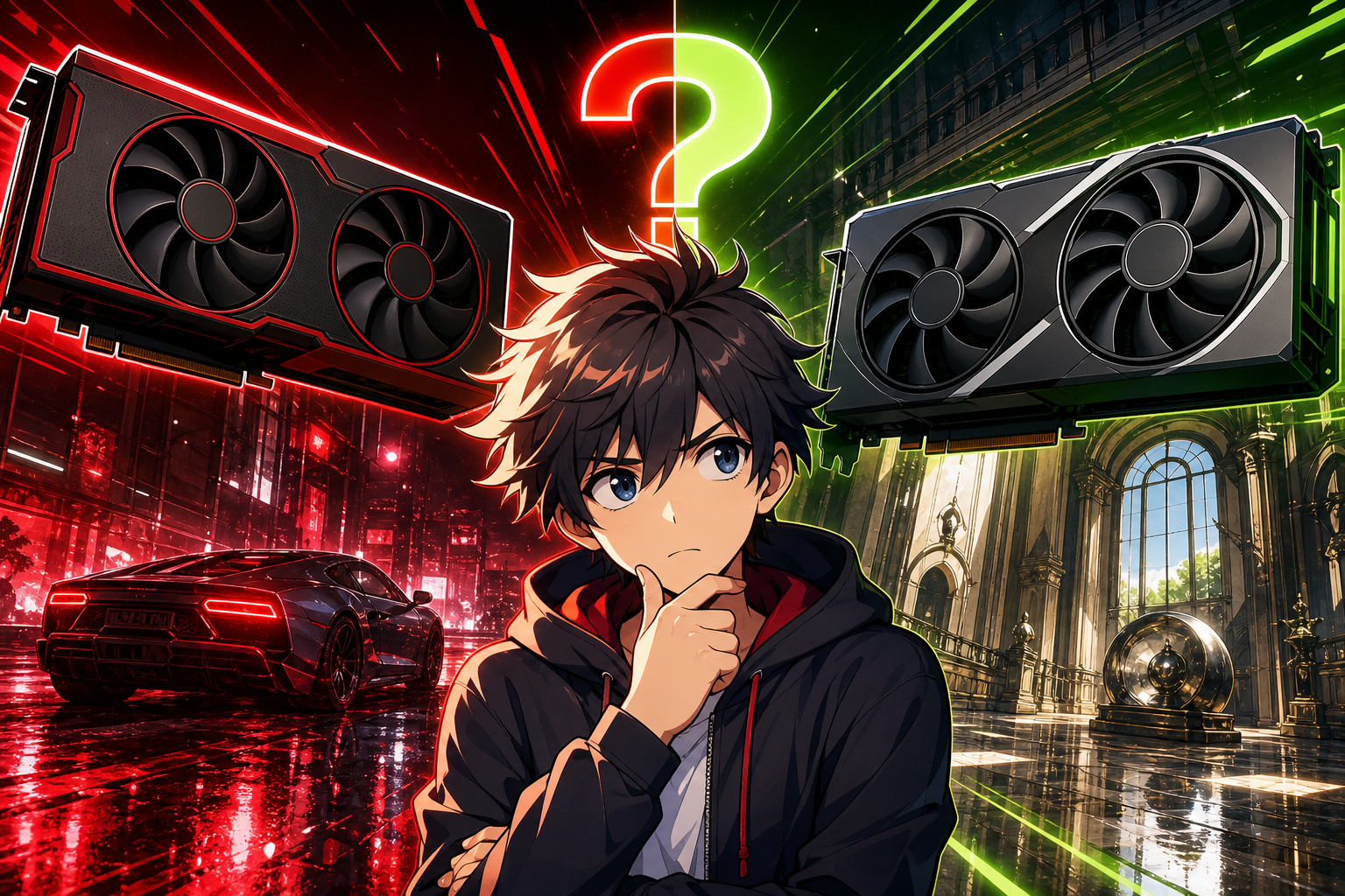 同価格帯のGeForce RTXと比べるとレイトレーシング性能が劣る傾向にある
