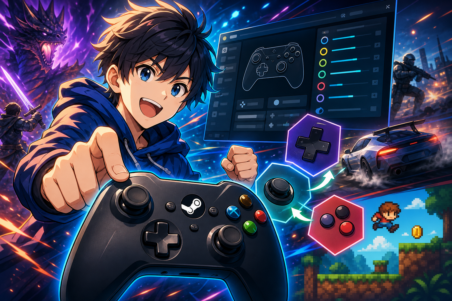 なぜSteam側で設定するの？その理由と仕組み