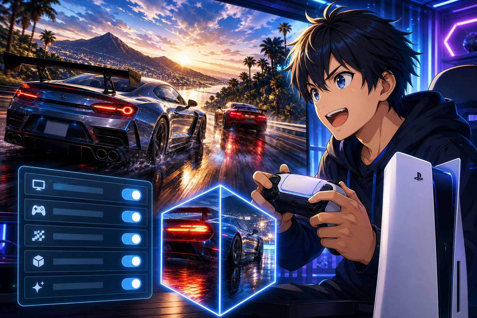 本体とゲームの両方でオンにしないと意味がないんだ！