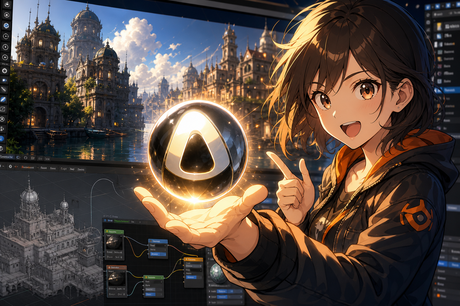 BlenderでもArnold Renderは使える！